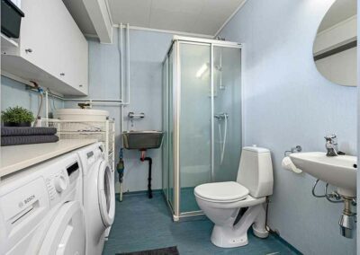 Pose de lavabo, douche ou WC